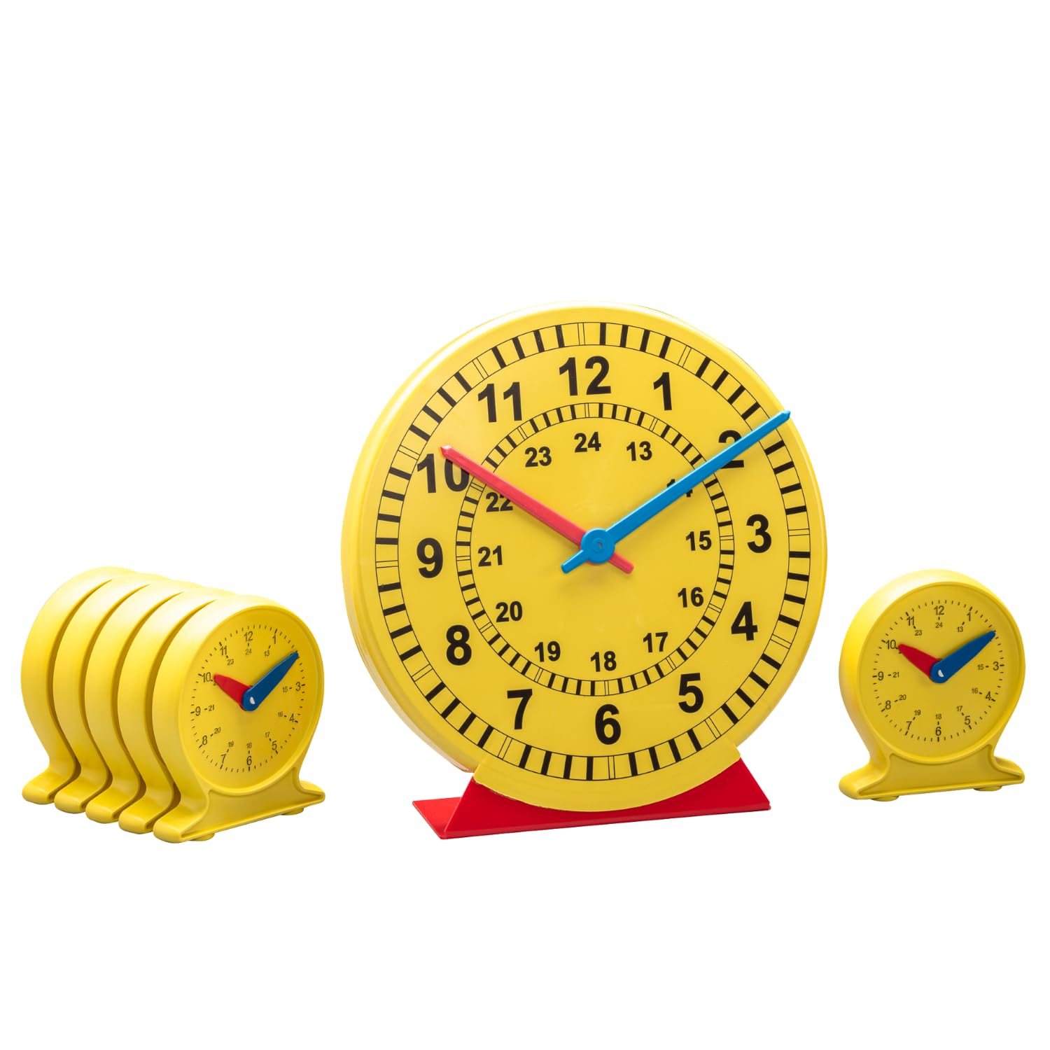 Reloj De Aprendizaje Juego, 25 piezas en caja de cartón