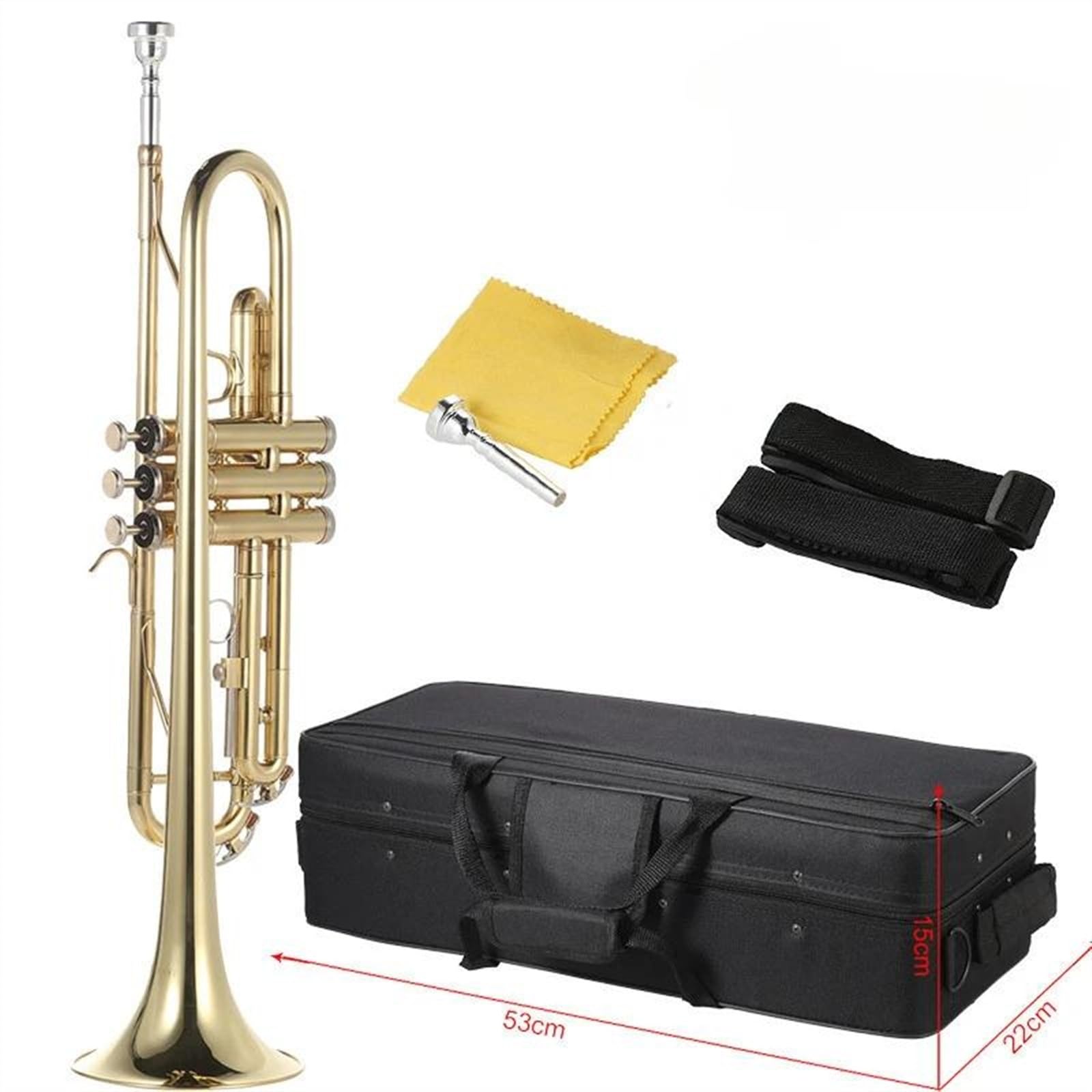 Trąbki Instrument Muzyczny B-dur Profesjonalny Początkujący Instrumenty Dęte Instrumenty Dęte B-dur Instrument Trąbkowy