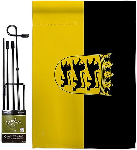 Miniatura 7 de Baden Württemberg Garden Flag Set Mailbox Hanger Regional Germany States Central Europe Territory Old History Country Particular Area Small Gift
