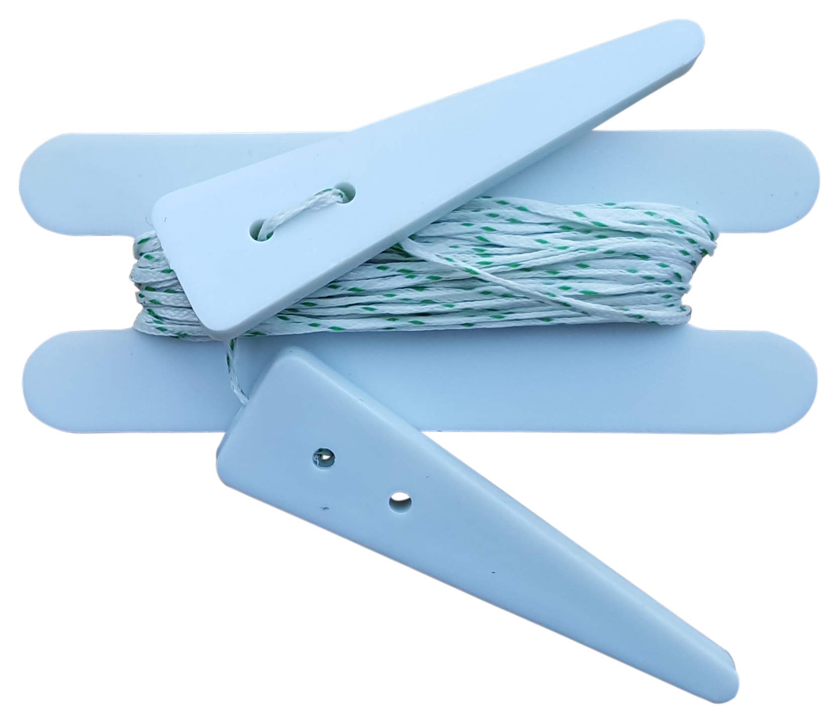AcclaimPlastic Measuring Pegs Peg Measure Green/White Cord 4.5 15' Cord