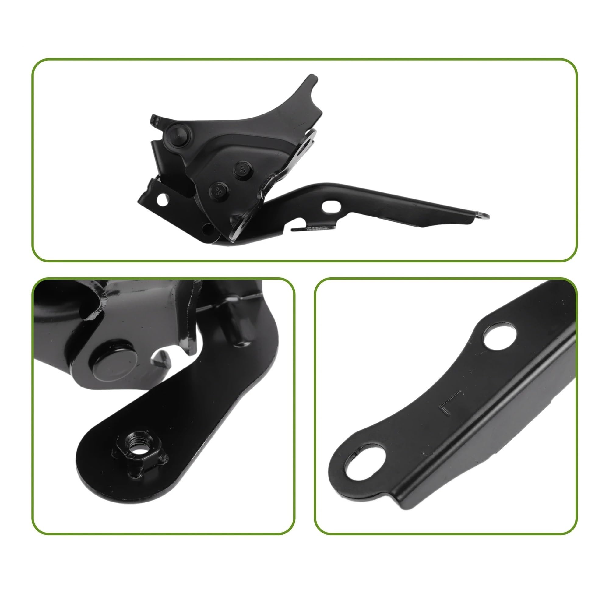 Cerniera Cofano Per Lexus RX350 2010 2011 2012 2013 2014 2015 5342048090 5341048090 1 Paio Cerniere Cofano Nero