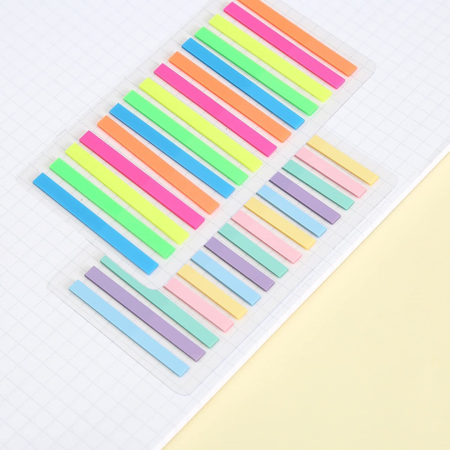 Textmarker-Klebeband, 10 Rollen, Transparent, Beschreibbar, Entfernbar, Dünne Haftnotizen, Wiederauflösbare Bunte Index-Tabs Für Studenten, Lehrer, Lesen, Notizen Im Klassenzimmer, Heimbüro