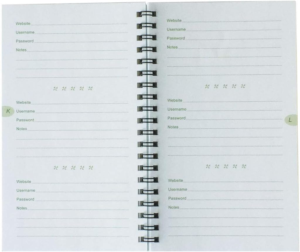 It Takes Two Password Book Birds Notions