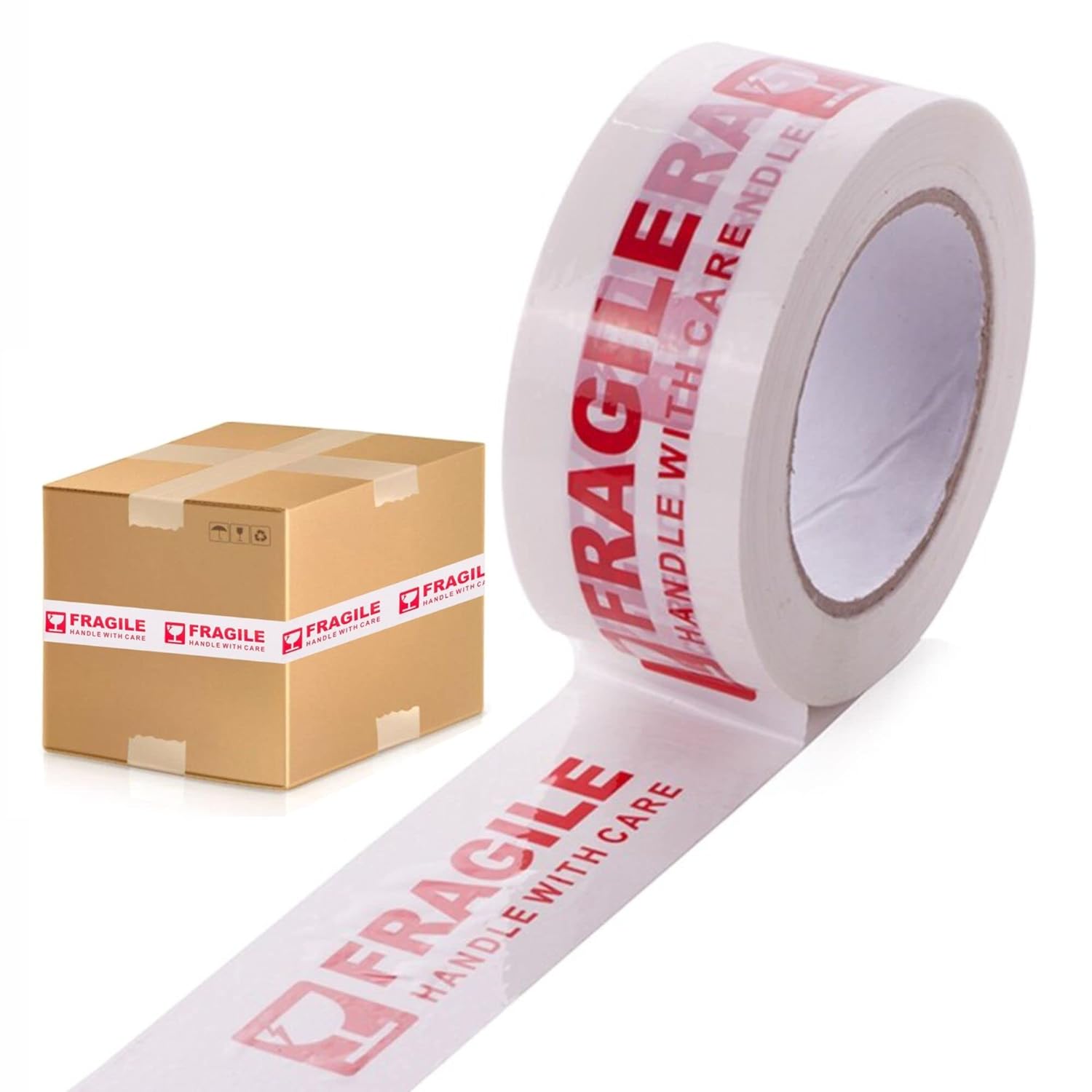 Fragile Tape Packing Tape Heavy Duty Strong Self Adhesive Multipurpose