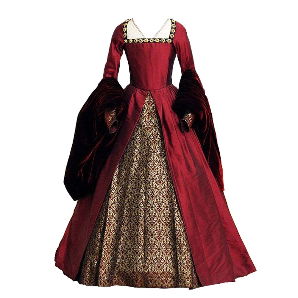 1791's lady The Other Boleyn Girl Dress Gown Anne's Costume