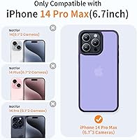 Vista 660 de Yriklso Strong Magnetic Case for iPhone 11 [Compatibilty with MagSafe] Protective Shockproof Cover Phone Case for iPhone 11 6.1" Frosted Purple