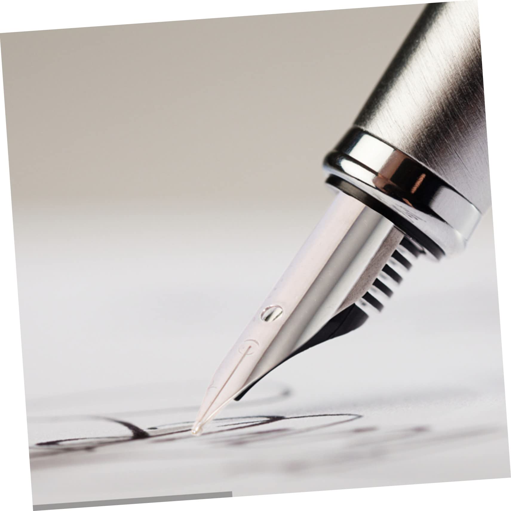 SHINEOFI 100 Piezas De Repuesto Para Pluma Estilográfica Bolígrafos De Escritura Diario Recargables Retráctiles Brillantes Tinta De Repuesto Para Pluma Estilográfica Pluma De