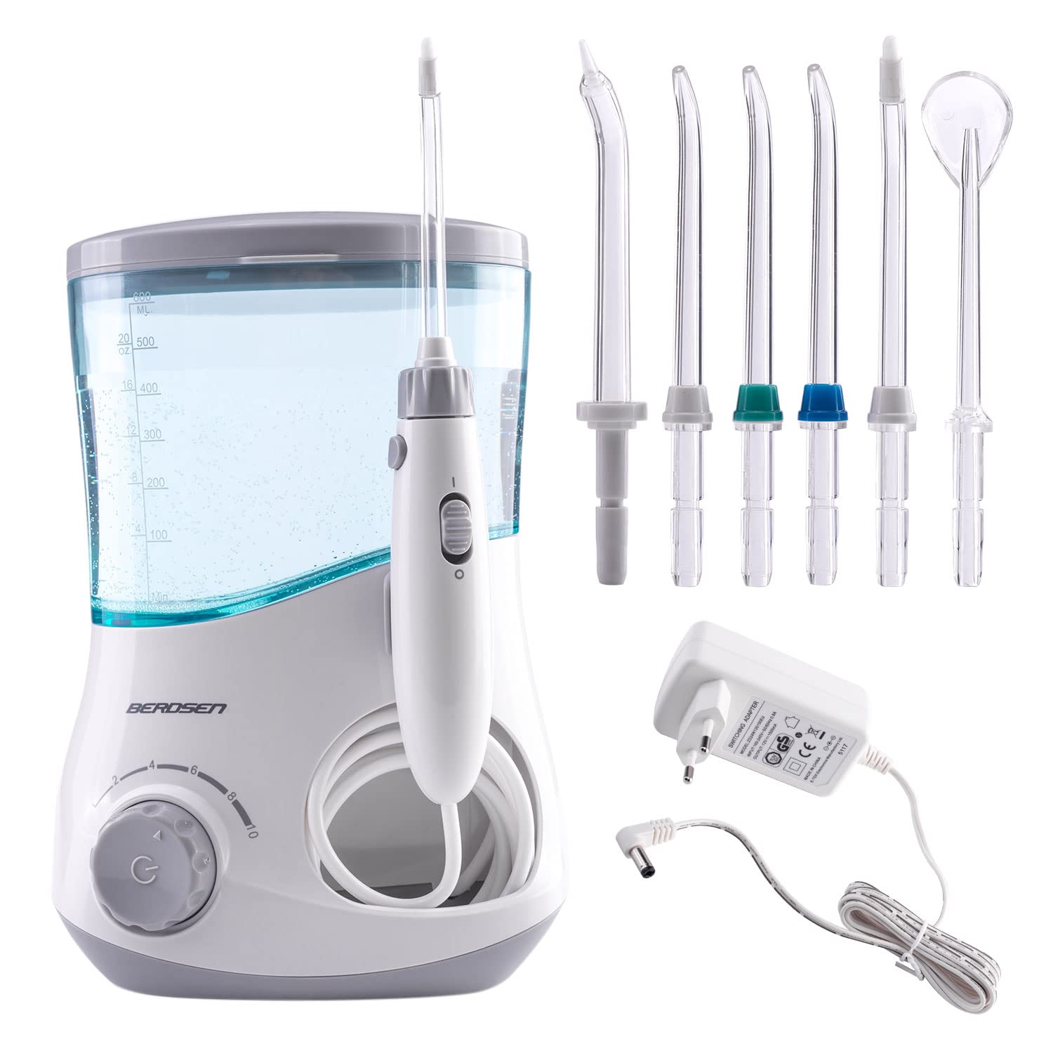 Berdsen, Cabezales de repuesto para cepillo de dientes sónico compatible con Berdsen B3 (1 x 4 cabezales)