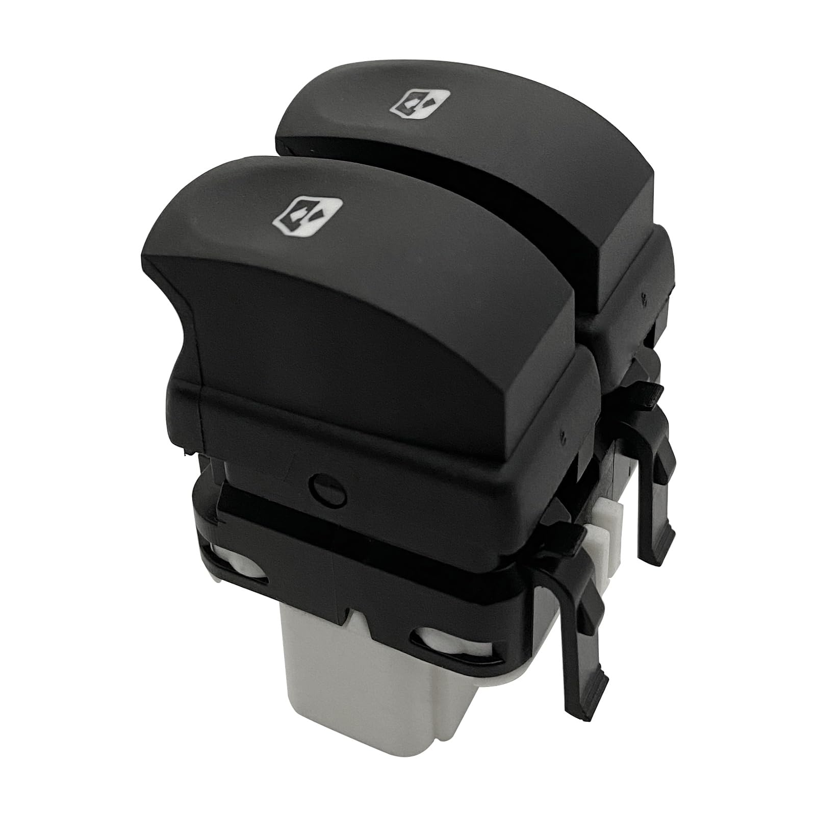 Bouton Leve Vitre pour Clio 3 2005-2014 8200214943 Commande Interrupteur Leve Vitre Côté Conducteur Avant Gauche 8200214939