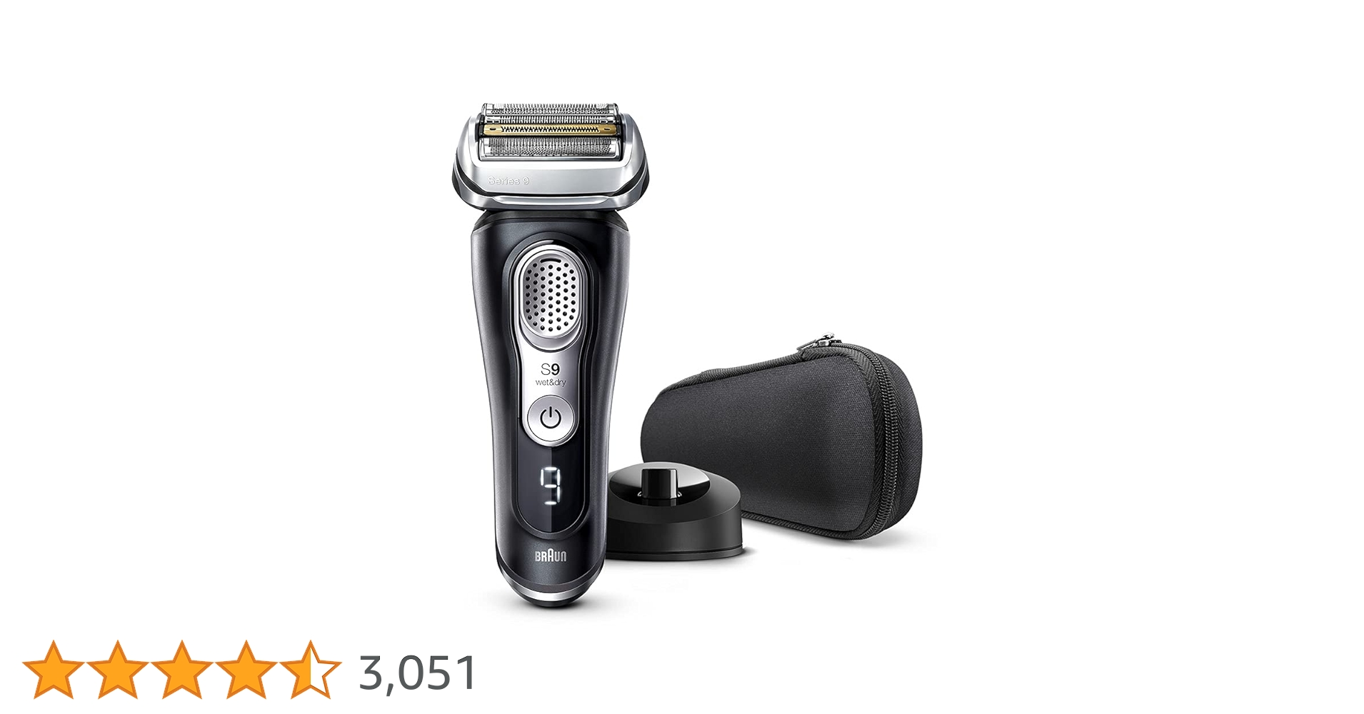 Amazon | ブラウン シリーズ9 9340s-V 電気シェーバー 充電スタンド