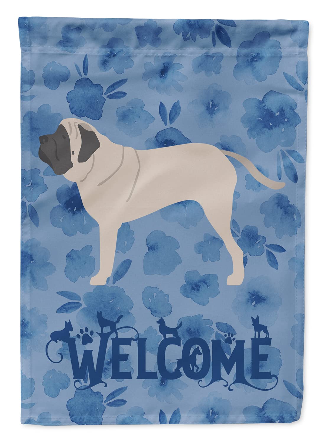 Drapeau English Mastiff en toile grand format pour décoration extérieure de maison