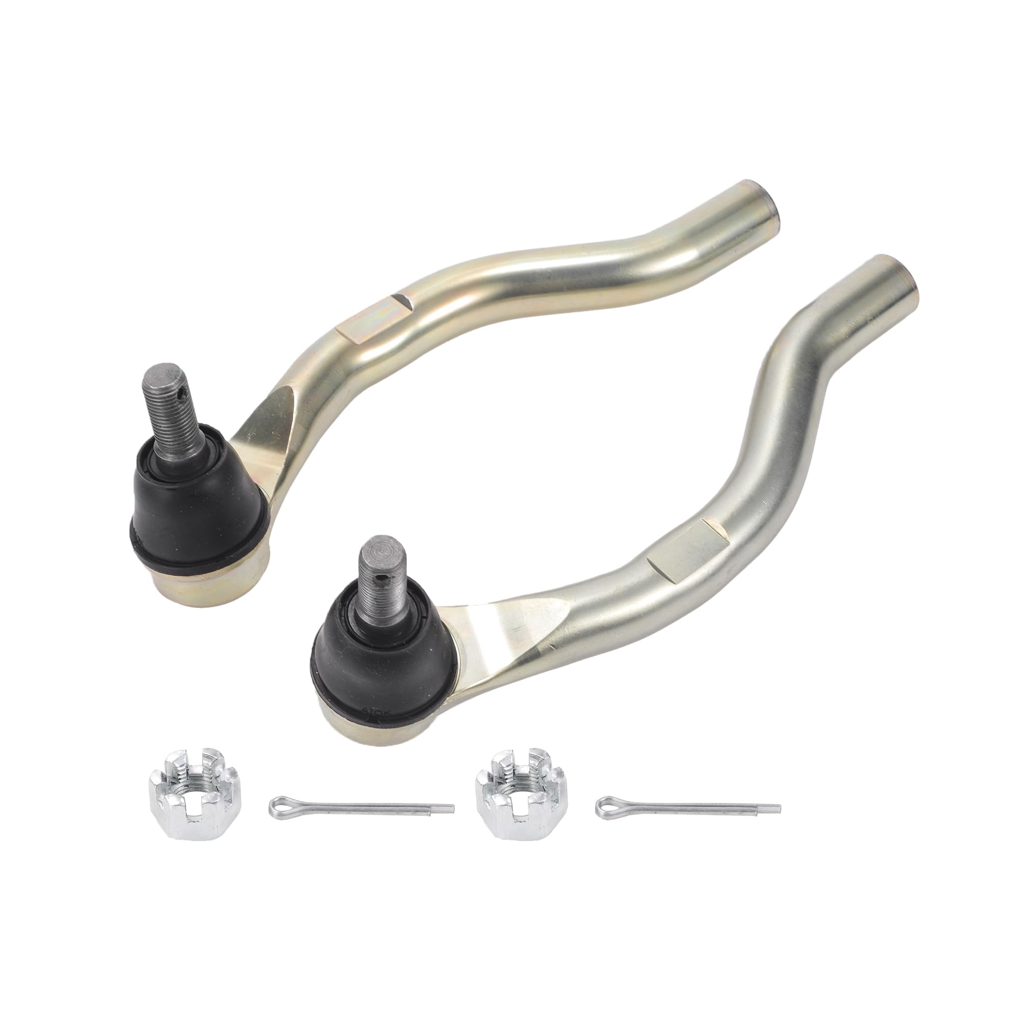QUARKZMAN Kit 2pz Estremità Esterna Tirante Sterzo Sospensione per Acura ILX 2013-2017 per Honda Civic No.ES800913/ES800912/53540TR0A01/53560TR0A01