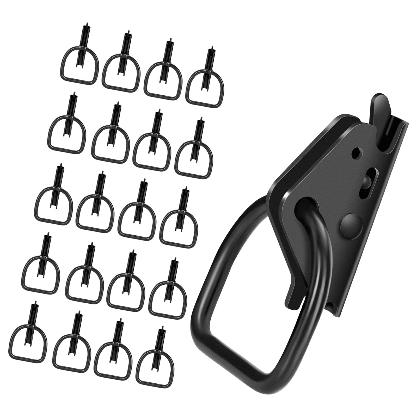 10/20 anillos E Track D anclajes de amarre para motocicletas seguras en remolques, camionetas, camiones, accesorios de pista de metal