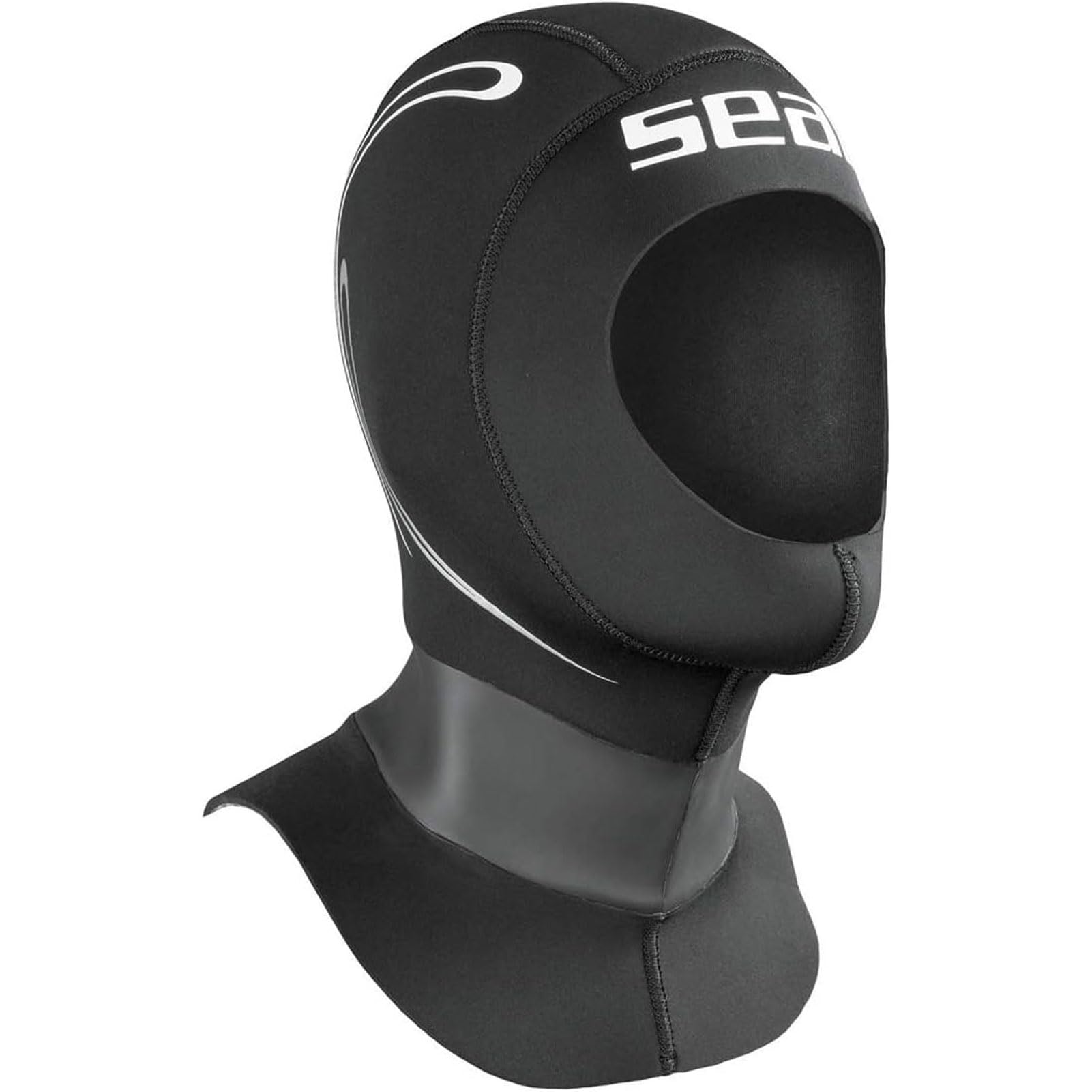SEAC Tekno Cappuccio Muta Subacqueo Neoprene 5mm Valvola Anti Bolla Aria