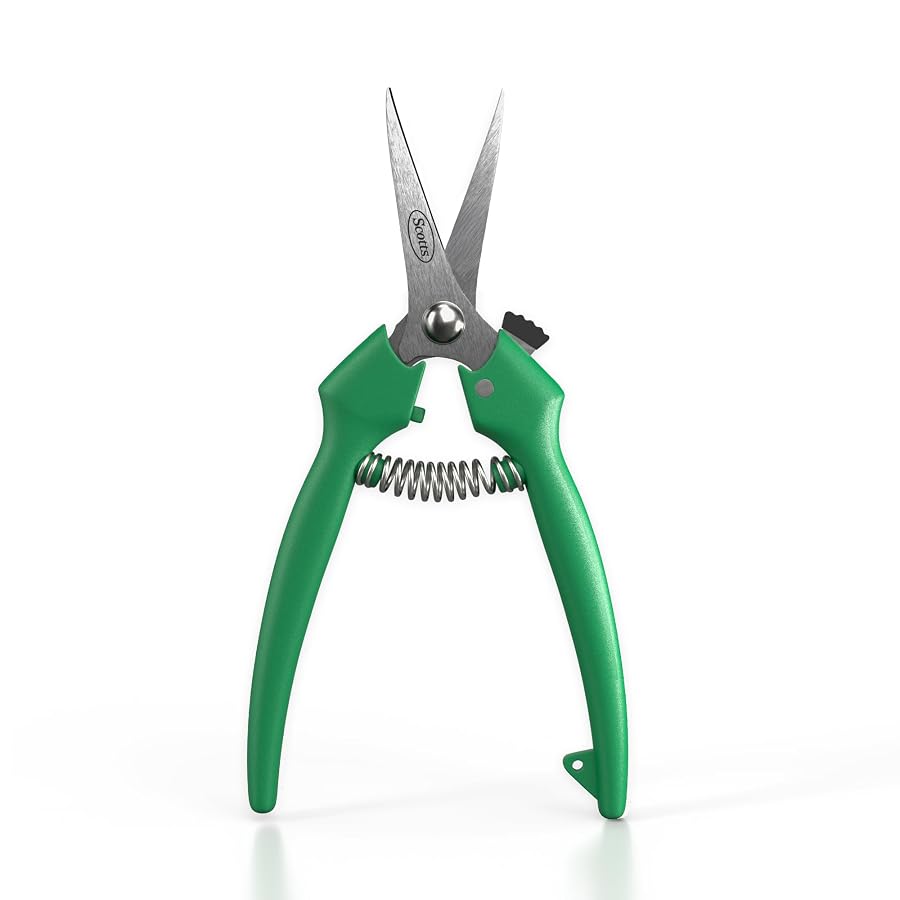 Scotts Straight Tip Floral Shears - Ultra Sharp Lightweight Gardening Scissors - Hand Pruner Pruning Shear for Flowers, Herbs, Roses and Indoor Plants, image 2