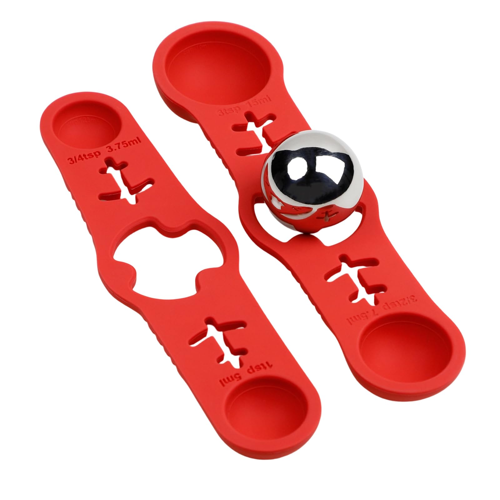 APGLSXY Stainless Steel Coffee Ice Spheres with Holder Fast Cool Espresso and Keep Rich Flavor Stainless Steel Coffee Tool