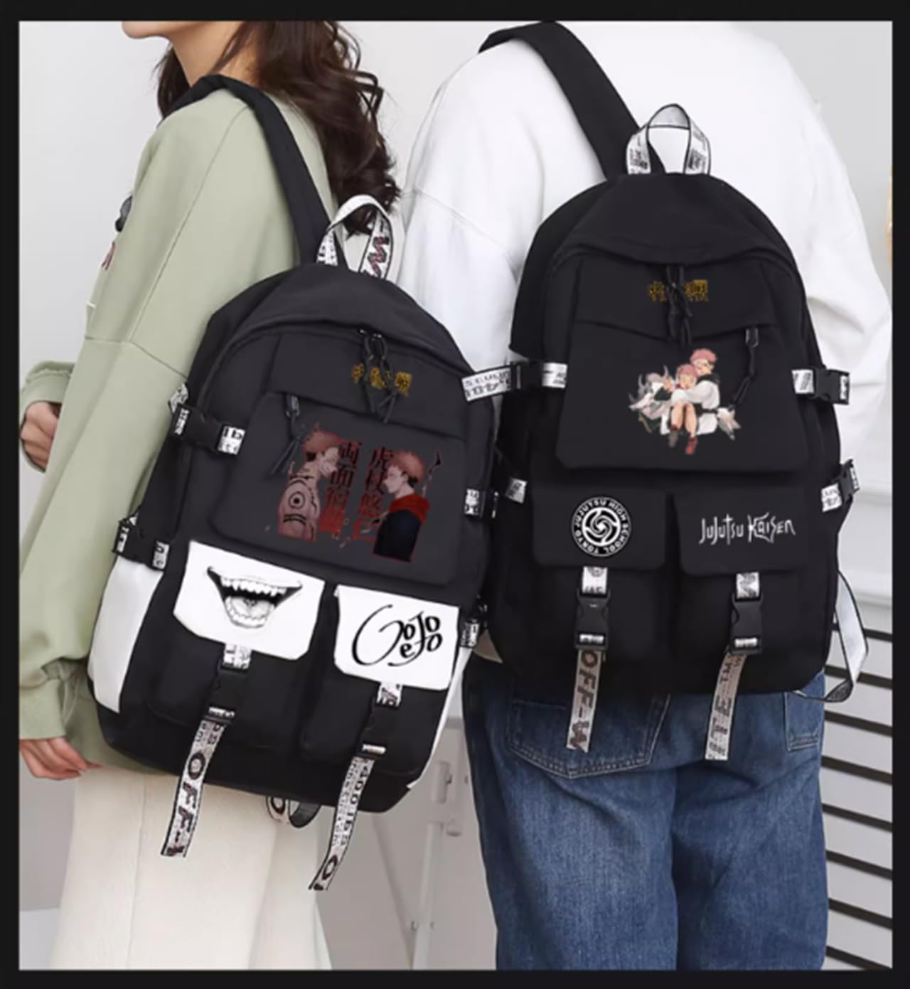 Amazon.co.jp: TTY 呪術廻戦 リュック バックパック 五条悟 虎杖 悠仁