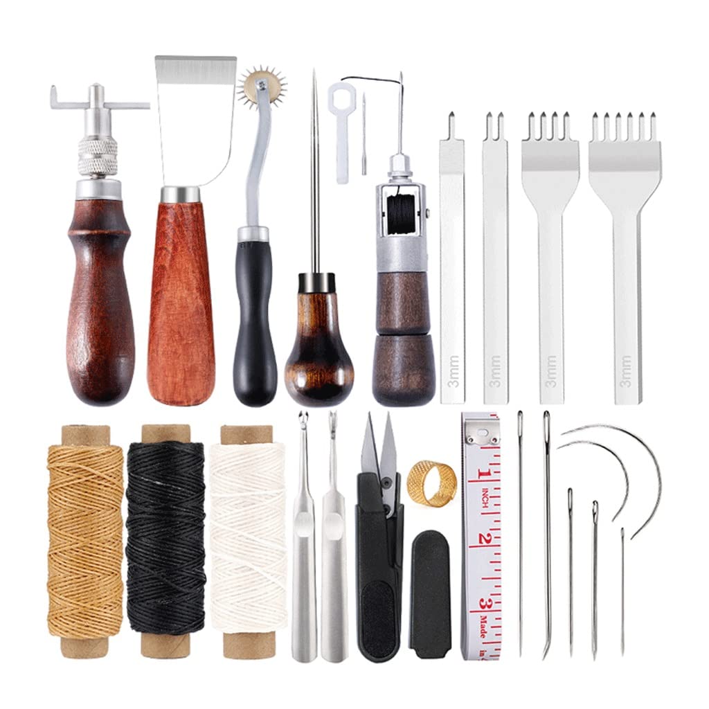 Kit de chouette à coudre professionnelle pour réparation cuir et toile