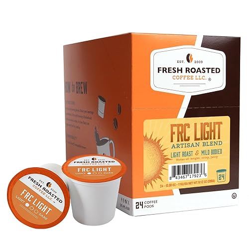 Miniatura 148 de Fresh Roasted Coffee, Tostado italiano, oscuro, 96 cápsulas para cafeteras K Cup