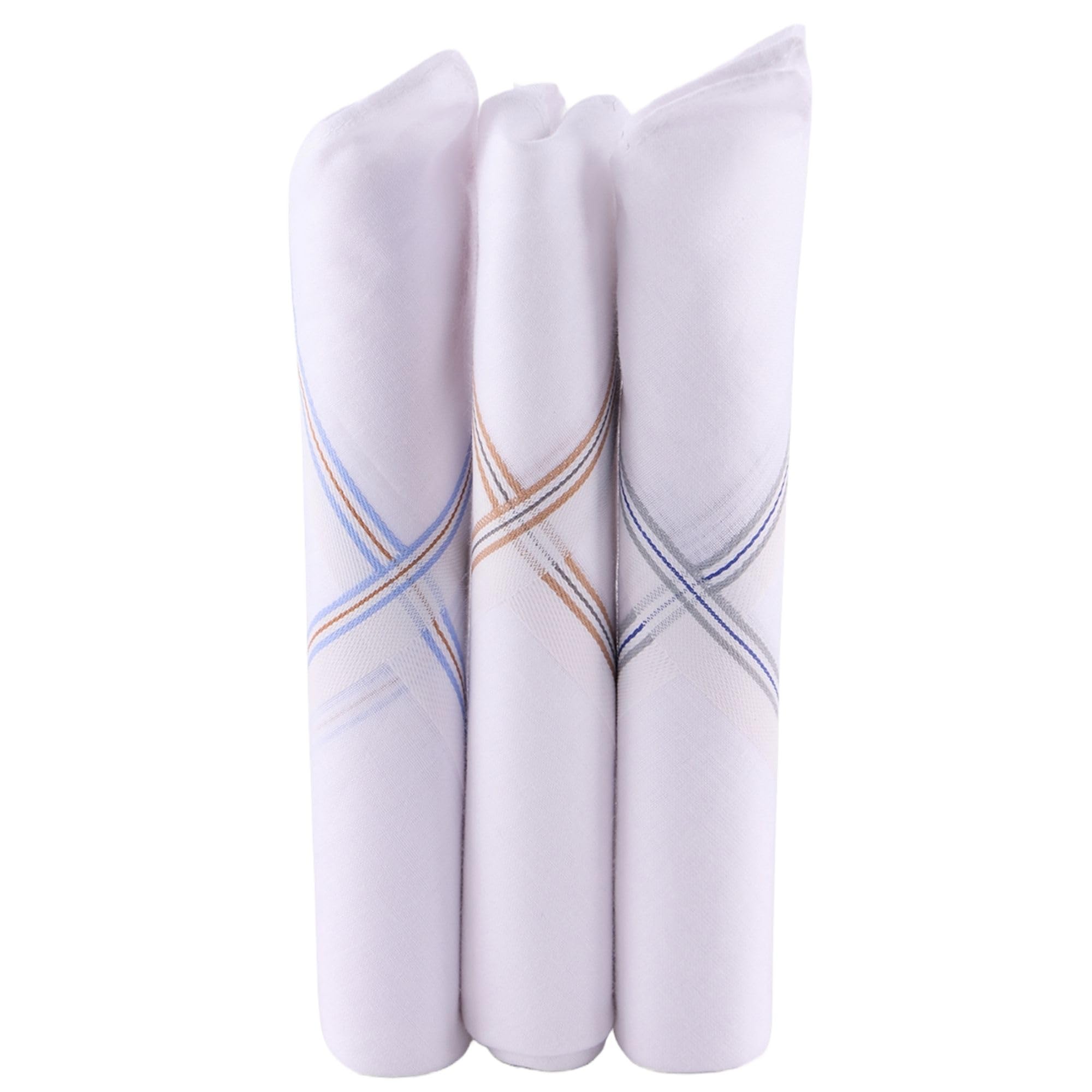 big hello – the plus life Supreme Hanky Cotton Handkerchief (Color-White)-picture-17
