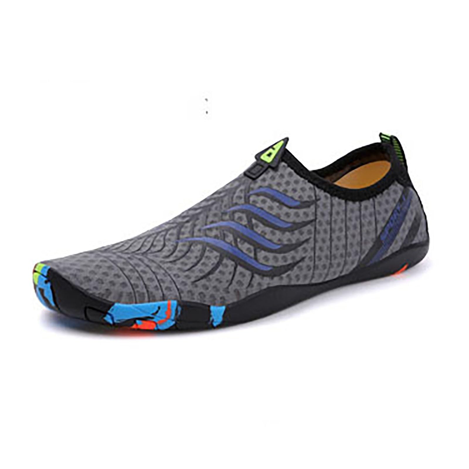 Pantuflas para hombre, cómodas sandalias casuales para hombres y mujeres, playa, caminar, gimnasio, suela deportiva, rayas ligeras, estampado de letras, calzado de moda para atuendo con pantalones