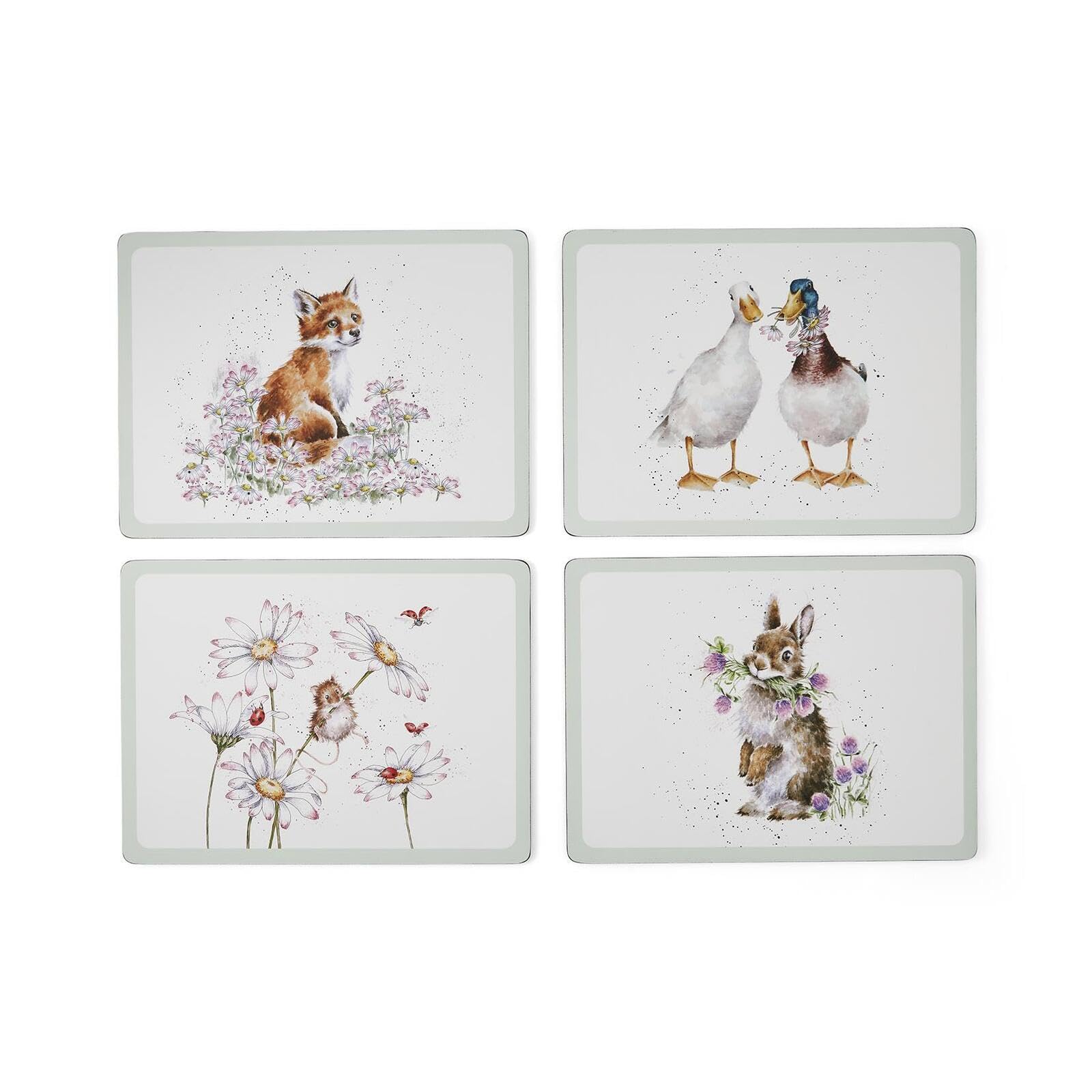 Wrendale Designs Wildflower Placemats Set by Pimpernel