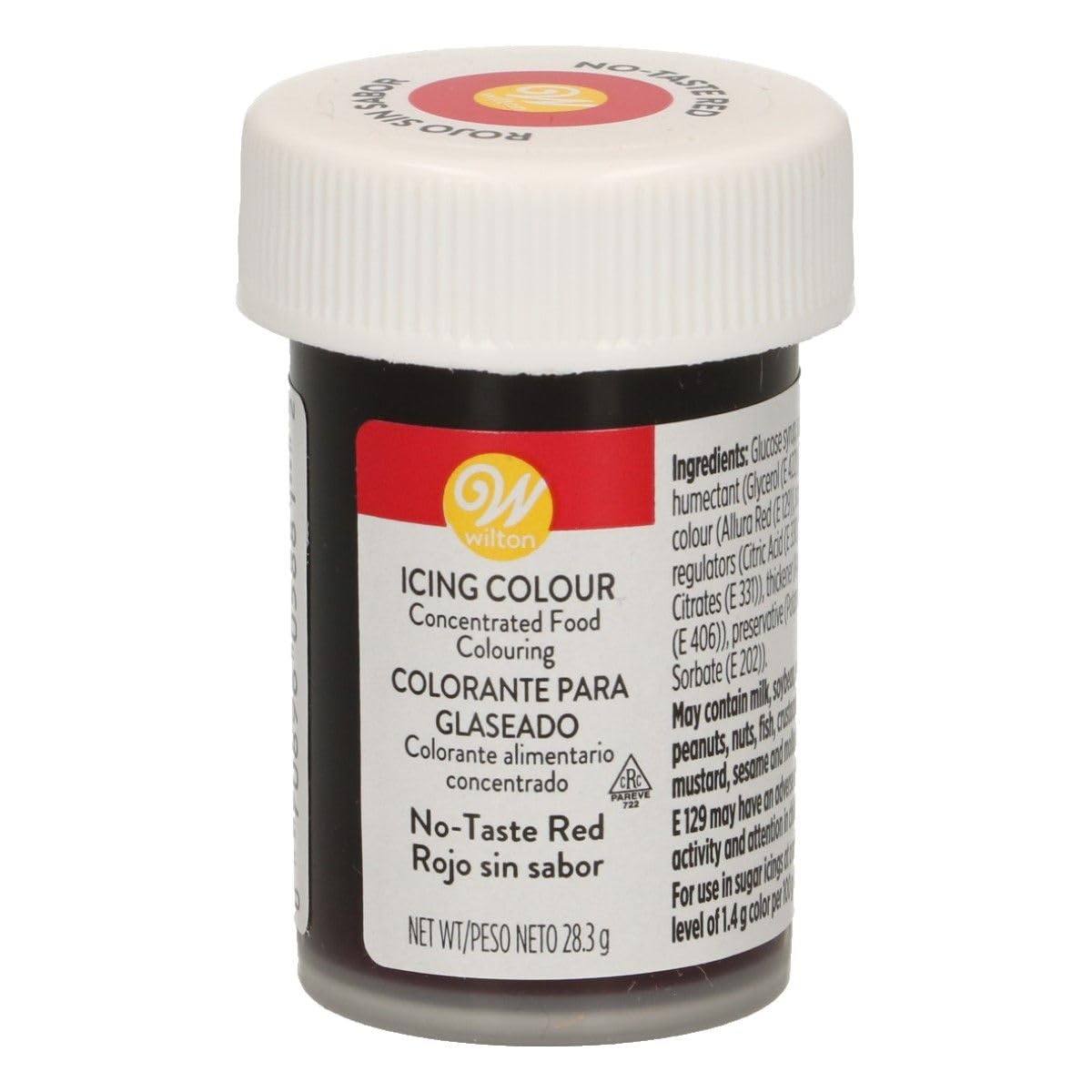 Wilton No-Taste Red Icing Colour 28.3G