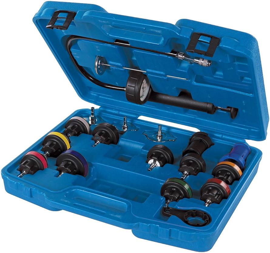 Silverline Radiator Pressure Test Kit 18pce (647951)