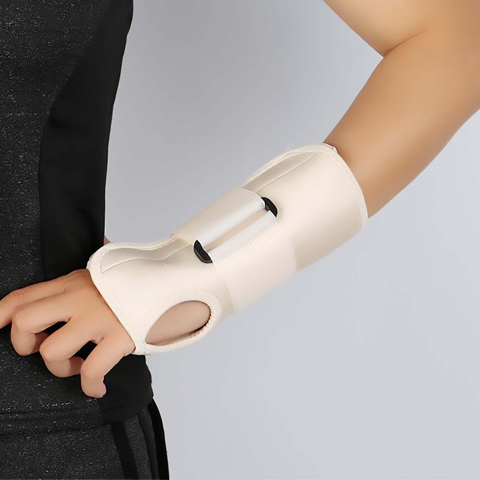 Nocny Nadgarstek z Tunelowym Nadgarstkiem i Wspornikiem, Regulowany Stabilizator Ramion, na Zapalenie Stawów i Zapalenie Scięgien Ulgę w Bólu, Ergonomiczny Pasek Kompresyjny na Rękę