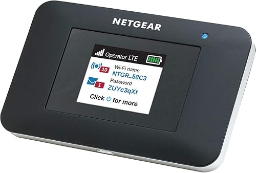 Miniatura 1 de NETGEAR Hotspot WiFi móvil  Enrutador 4G LTE AC797-100NAS  Velocidad de descarga de 400 Mbps  Conecta hasta 15 dispositivos  Crea una WLAN en