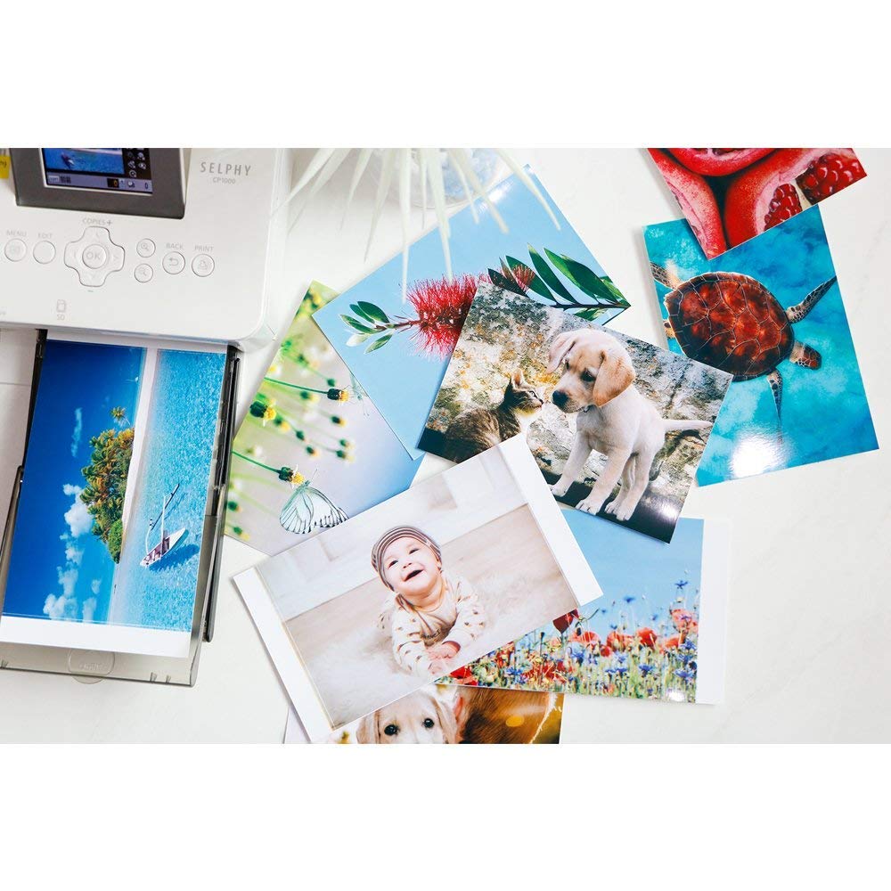 INCA Carta Fotografica per KP-108IN 100 x 148 mm (3 Cartucce - 108 Fogli) Compatibile con Canon Selphy CP1200 CP1300 CP1000 CP910 CP900