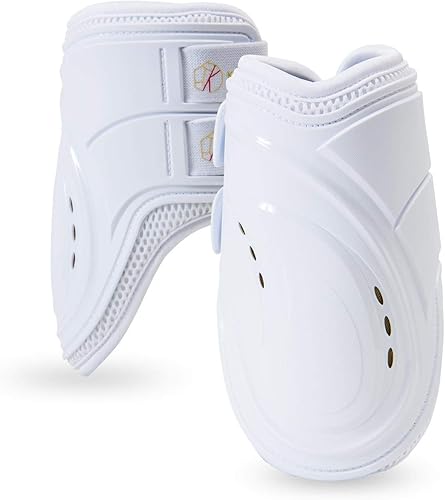 Miniatura 7 de Kavallerie PRO-K Botas de Campana Suaves Sin Giro Protección Definitiva de Cascos, con Sistema de Sujeción Anti-Giro, Duraderas y Previene