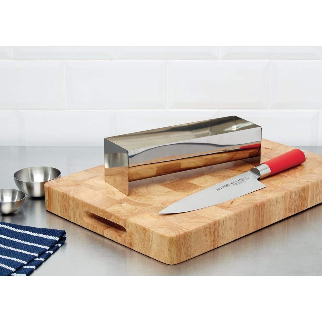 Vogue E585 Terrine Mould, U Shape, Silver, 260 x 80 x 75 mm - Image 2