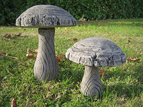 Woodland Mushroom (SET A) stone garden ornament