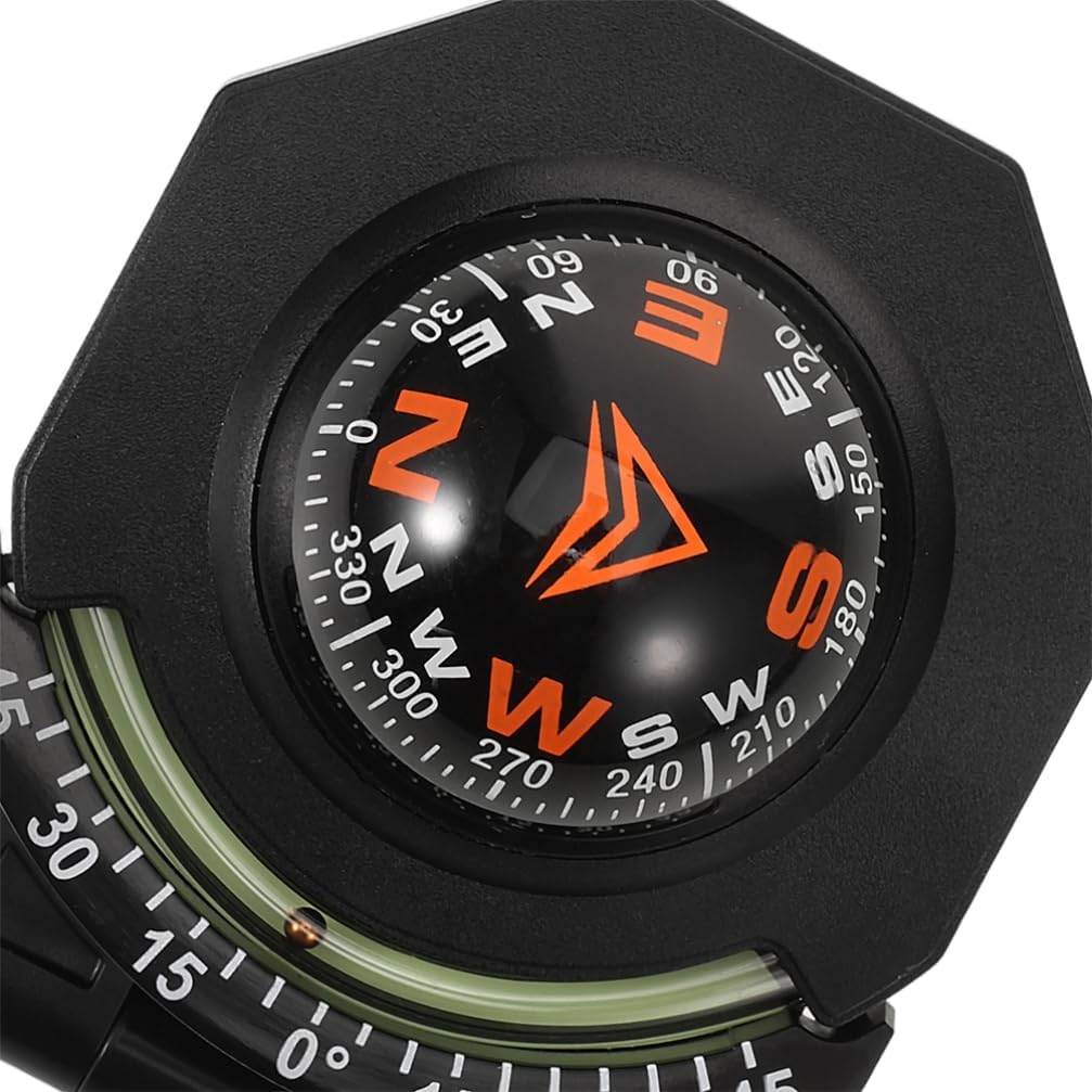 Car Guide Ball Compass 2pcs Dashboard Compass Auto with Mount for Windshield