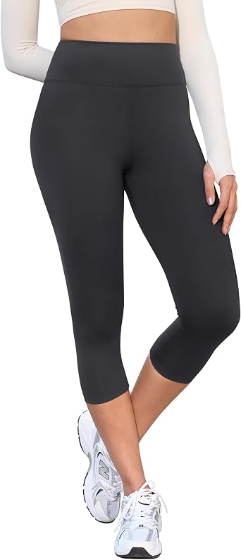 VALANDY Creamlush 4 Pack Daily Wear Leggings for Women Full Length & Capri