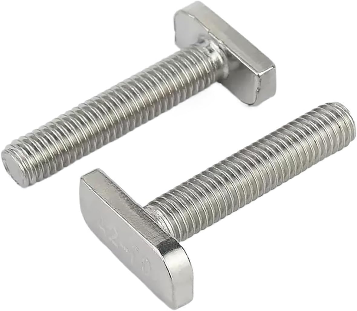 T-Head Bolts Hammer Head Bolt t Screw 5PCS M8 M10 304 Stainless Steel T- Screw/T- Bolt/Square Head Screw/23 Head Type 5pcs M10X25(M8X45)