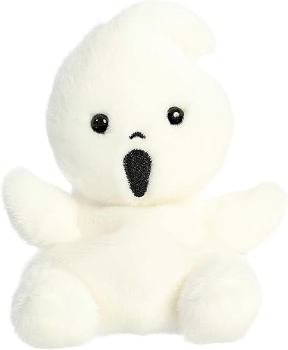 Aurora Adorable animal de peluche Palm Pals Boo Ghost  Divertido peluche coleccionable para niños y adultos  Perfecto para decorar habitaciones y