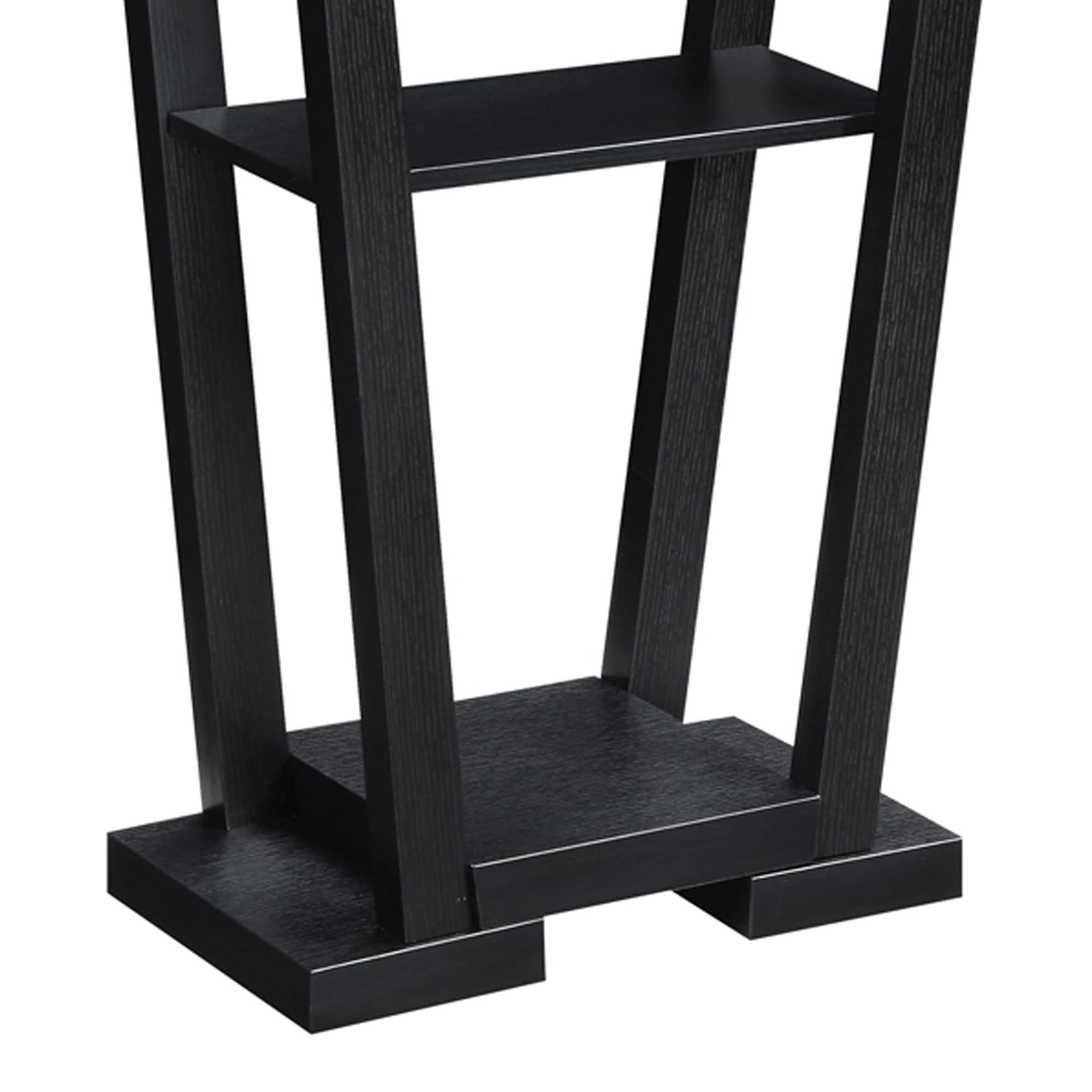 Convenience Concepts Newport V Console Tradizionale Black