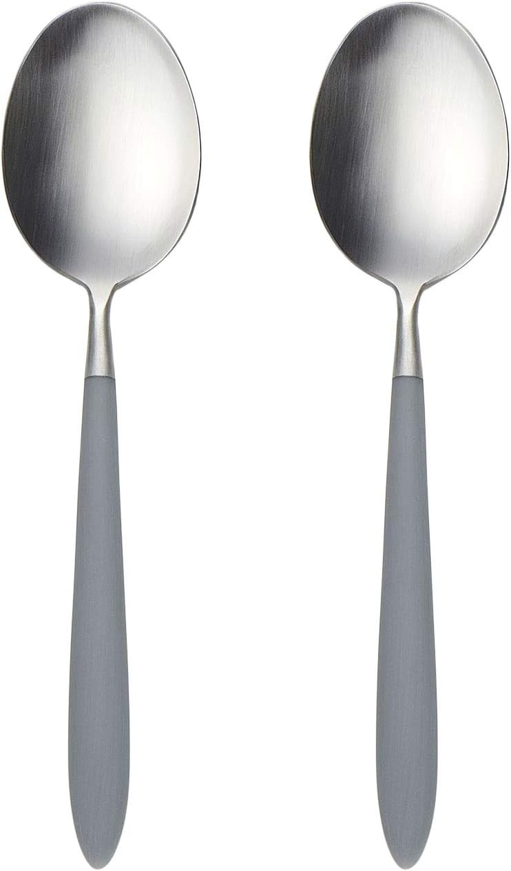Exeter Dessert Spoon, silvery grey