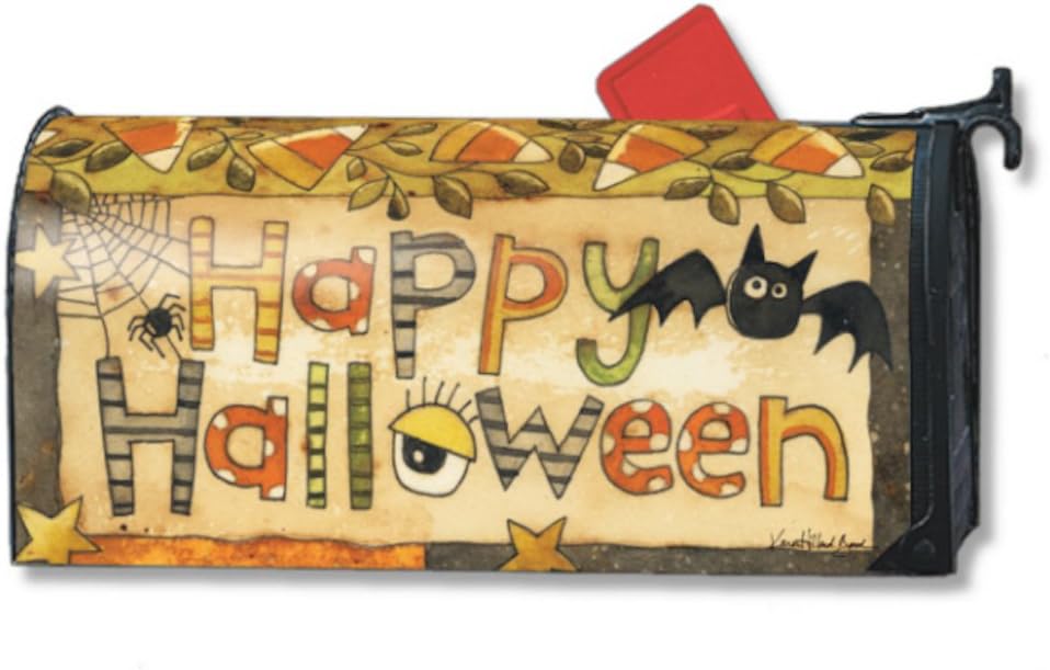 MailWraps Spooky Halloween Mailbox Cover 03811 MailWraps