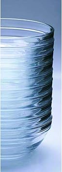 Duralex Lys Stackable Glass Bowls with a Polishing Cloth