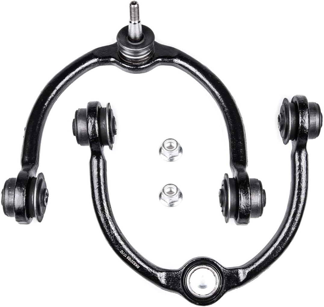Front Upper Control Arm and Ball Joint Assembly Compatible Jeep Commander Grand Cherokee AUQDD K620188 Professional Suspension (2PC)