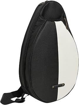 Tennis Racket Bag, Waterproof Tennis Racquet Cover Bag Racquetball Bag, Sling Bag Smooth Zipper Tennis Backpack for Pickleball Tennis Badminton Racket Blend into the Mess, Perfect for Men and Women