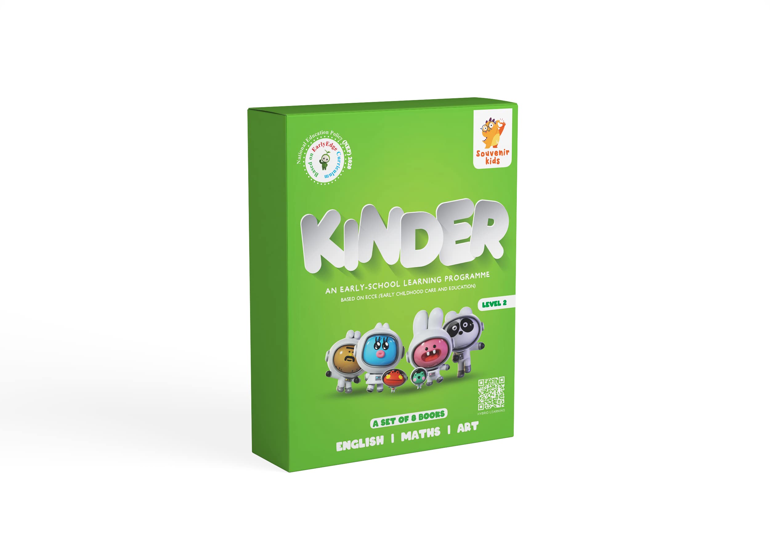 Buy Souvenir Kinder Early Learning Boxset - Level -2 : A Pack of 8