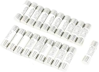 New Lon0167 20 Pcs 500V 6A 10 x 38mm Cylindrical Ceramic Tube Fuses Link RT14 RT18 RO15(20 StÃ¼ck 500 Î½ 6A 10 x 38mm Zylindrische Keramikrohrsicherungen Link RT14 RT18 RO15