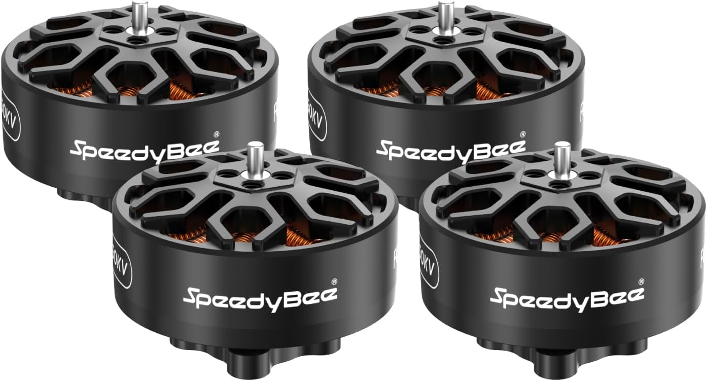 SpeedyBee 2006 1950KV FPV Drone Motor - 6S Brushless Motor for 3.5 4 5 Inch FPV Drone QAV Quadcopter 4pcs