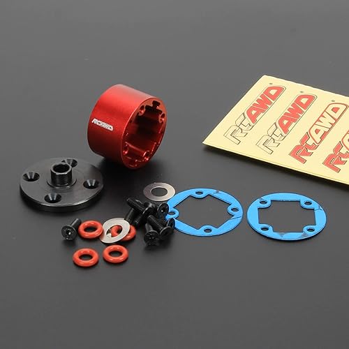 Miniatura 8 de RCAWD Caja diferencial de metal para Arrma Mojave Kraton Outcast Talion Exb Series Upgrades Part