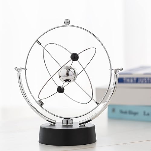 Miniatura 6 de Electronic Perpetual Motion Battery Operated Home Office Desk Ornament (Universe)
