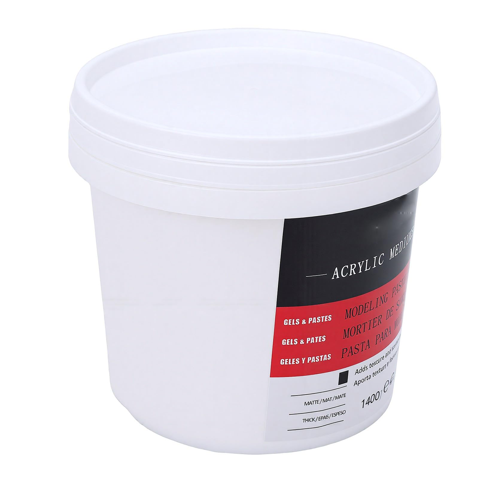 Pasta do Modelowania Ciężkich ciał, Materiały Modelarskie Tekstura Akrylowa Średnia Pasta do Modelowania Strukturalnego z formułą odporną na Pęknięcia Rzemiosła Artystycznego z teksturą